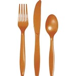 Creative Converting Pumpkin Spice Premium Asst. Cutlery - 24ct.