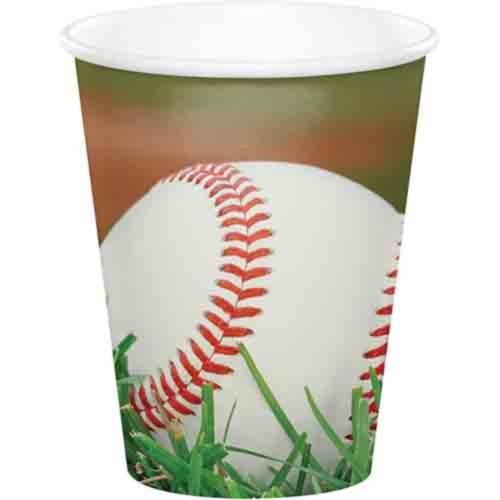 Creative Converting 9oz. Baseball Paper Cups - 8ct.