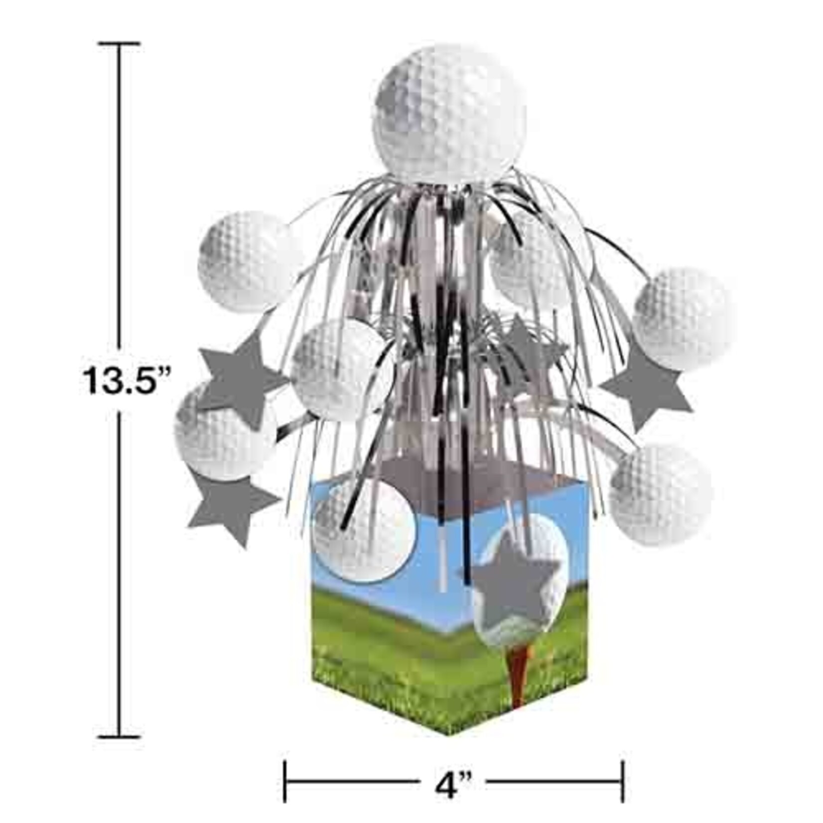 Creative Converting 12.5" Golf Centerpiece - 1ct.