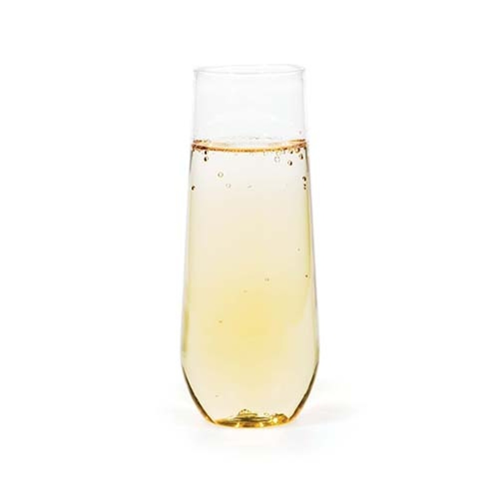 Creative Converting 9oz. Stemless Champagne Glasses - 4ct.