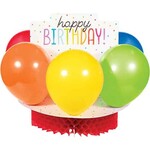 Creative Converting Balloon Bash Centerpiece w/ Balloons - 1ct.