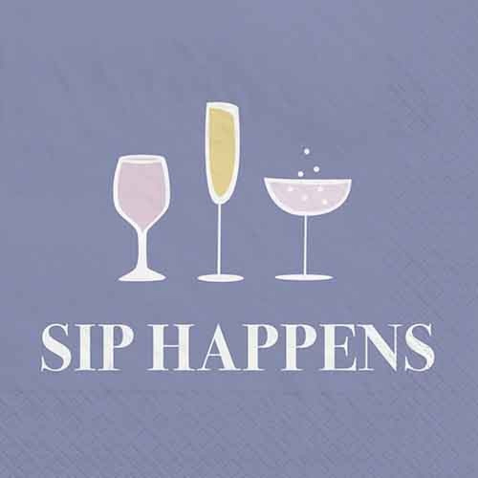Amscan Sip Happens! Cocktail Napkins - 16ct.
