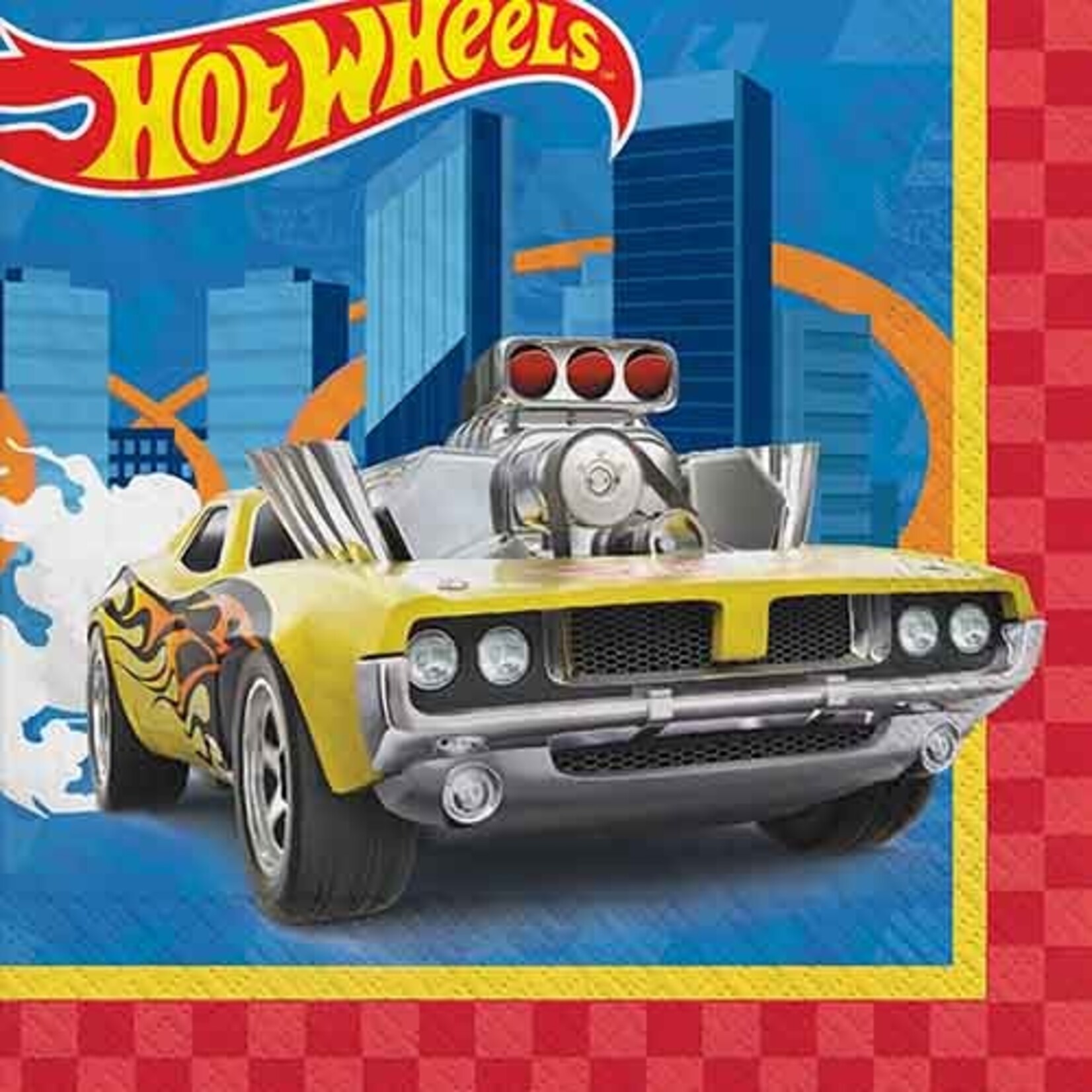 Amscan Hot Wheels Lunch Napkins - 16ct.