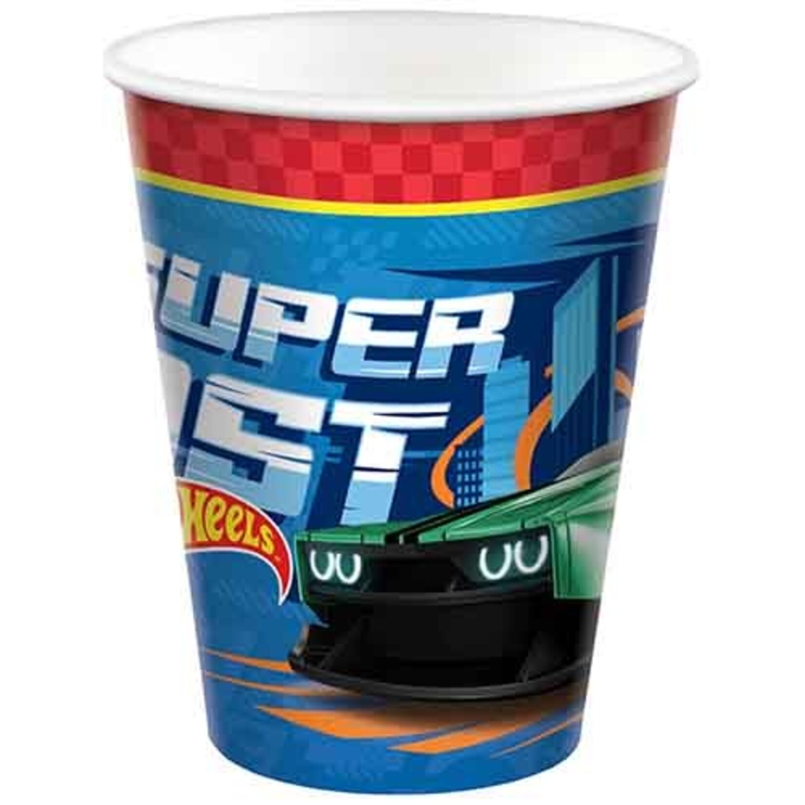 Amscan 9oz. Hot Wheels Paper Cups - 8ct.