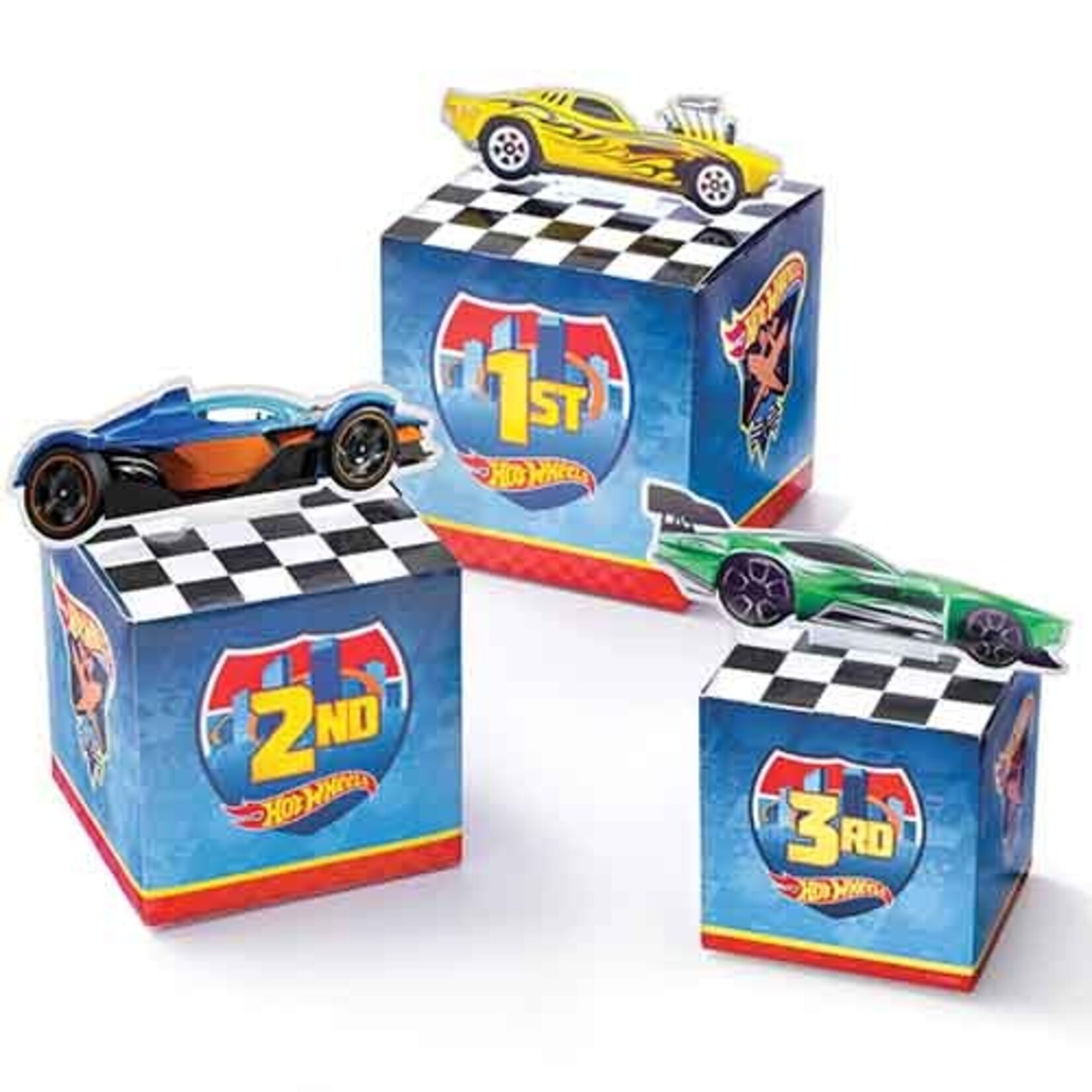 Amscan Hot Wheels Table Centerpiece - 3ct.