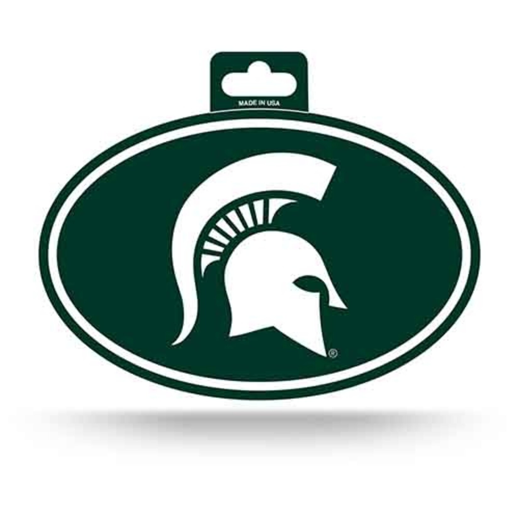 Rico Industries Michigan State Green Oval Sticker - 1ct.