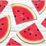 Creative Converting Watermelon Wow Beverage Napkins - 16ct.