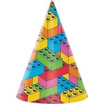 Creative Converting Block Bash Birthday Party Hats - 8ct.