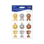 Beistle Award Ribbon Stickers - 36ct.