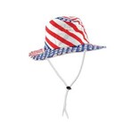 Beistle Patriotic Flag Bucket Hat w/ String - 1ct.