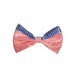 Beistle Patriotic Bow Tie - 1ct.