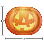 Creative Converting Pumpkin Party Oval Plates - 8ct.