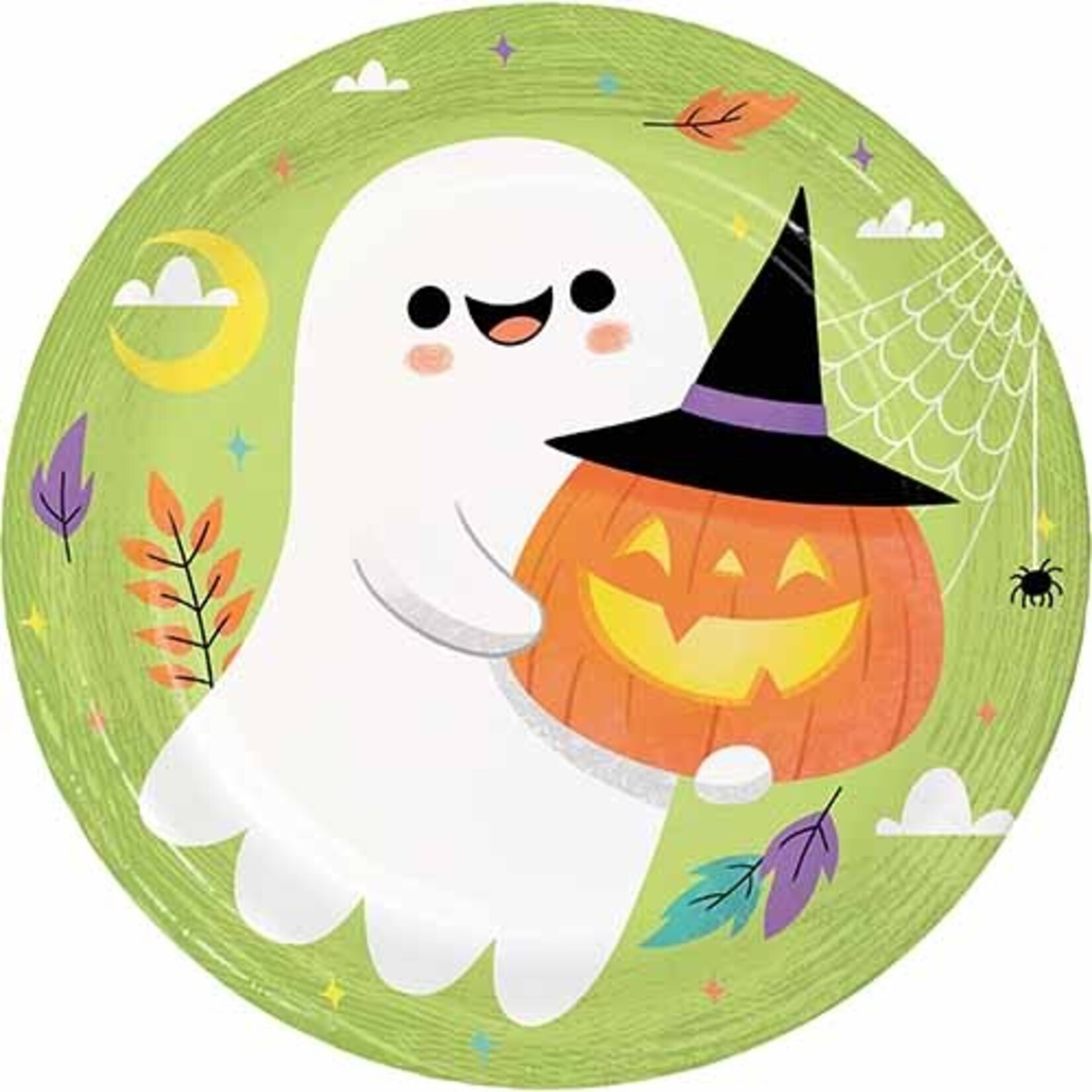 Creative Converting 9" Fab-Boo-Lous Halloween Plates - 8ct.