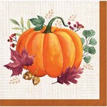 Creative Converting Harvest Wishes Beverage Napkins - 16ct.