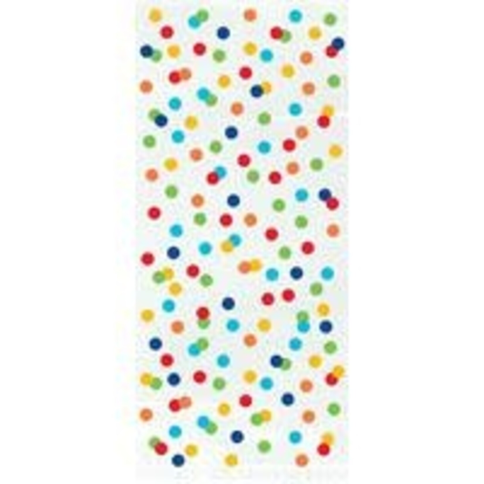 unique Multi-Color Dot Cello Bags w/ Ties - 20ct.