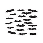 Beistle Black Bat Silhouettes - 20ct. (3 Different Sizes)