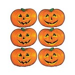 Beistle 14" Jack-O-Lantern Cutouts - 6ct.