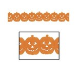 Beistle 12' Jack-O-Lantern Tissue Garland - 1ct.