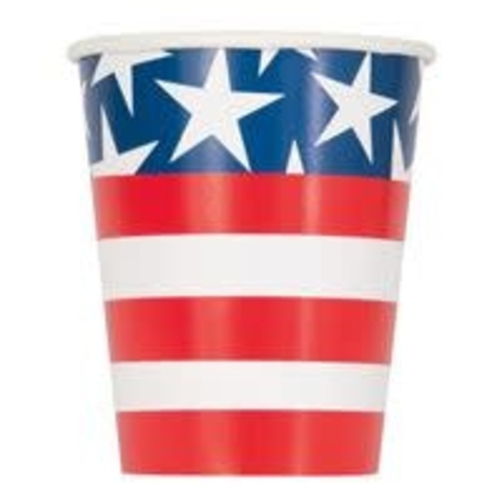 unique 9oz. Stars & Stripes Paper Cups - 8ct.