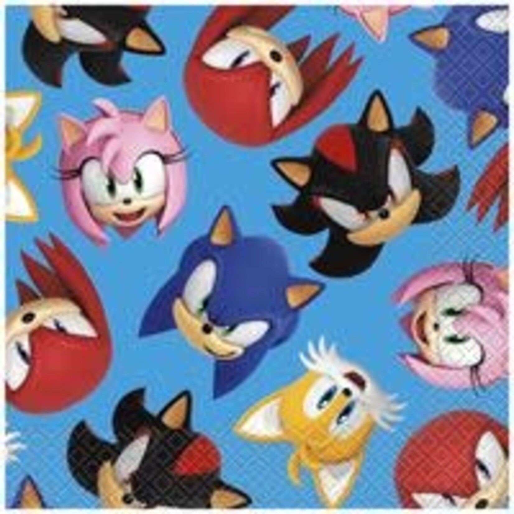 unique Sonic The Hedgehog Lunch Napkins - 16ct.