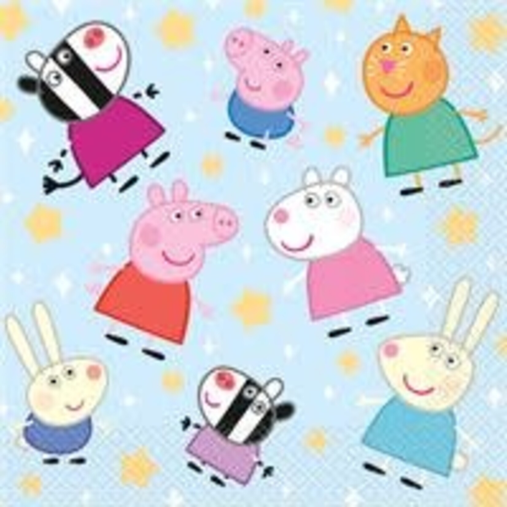 unique Peppa Pig Lunch Napkins - 16ct.