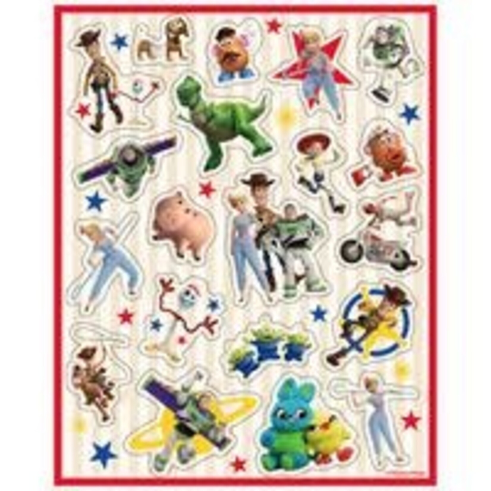unique Toy Story Stickers - 4 sheets (80)