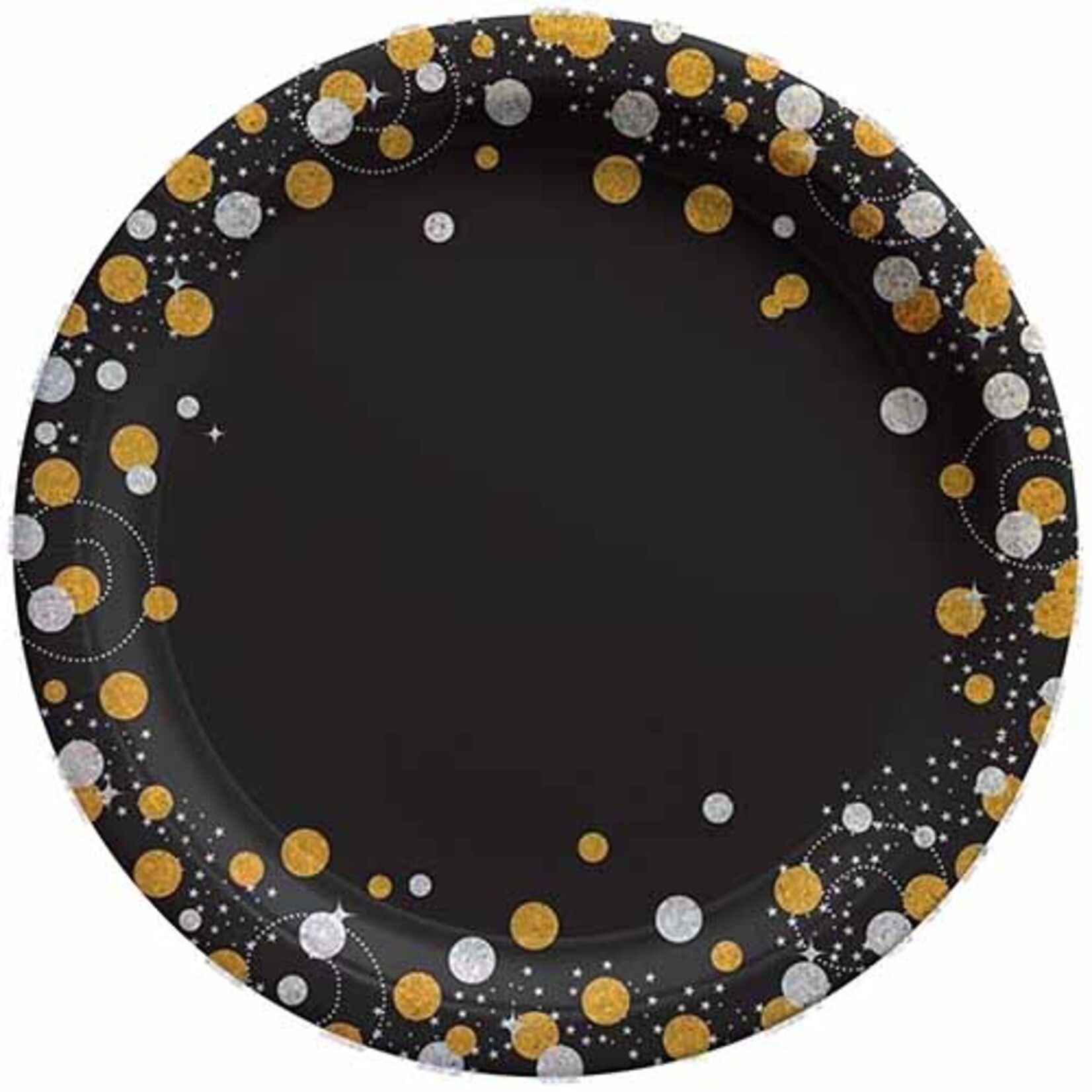 Amscan 7" Sparkling Celebrations Plates - 8ct.