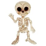 Paper  First Affiliates 7" Vampire Bonez Skeleton Decoration - 1ct.