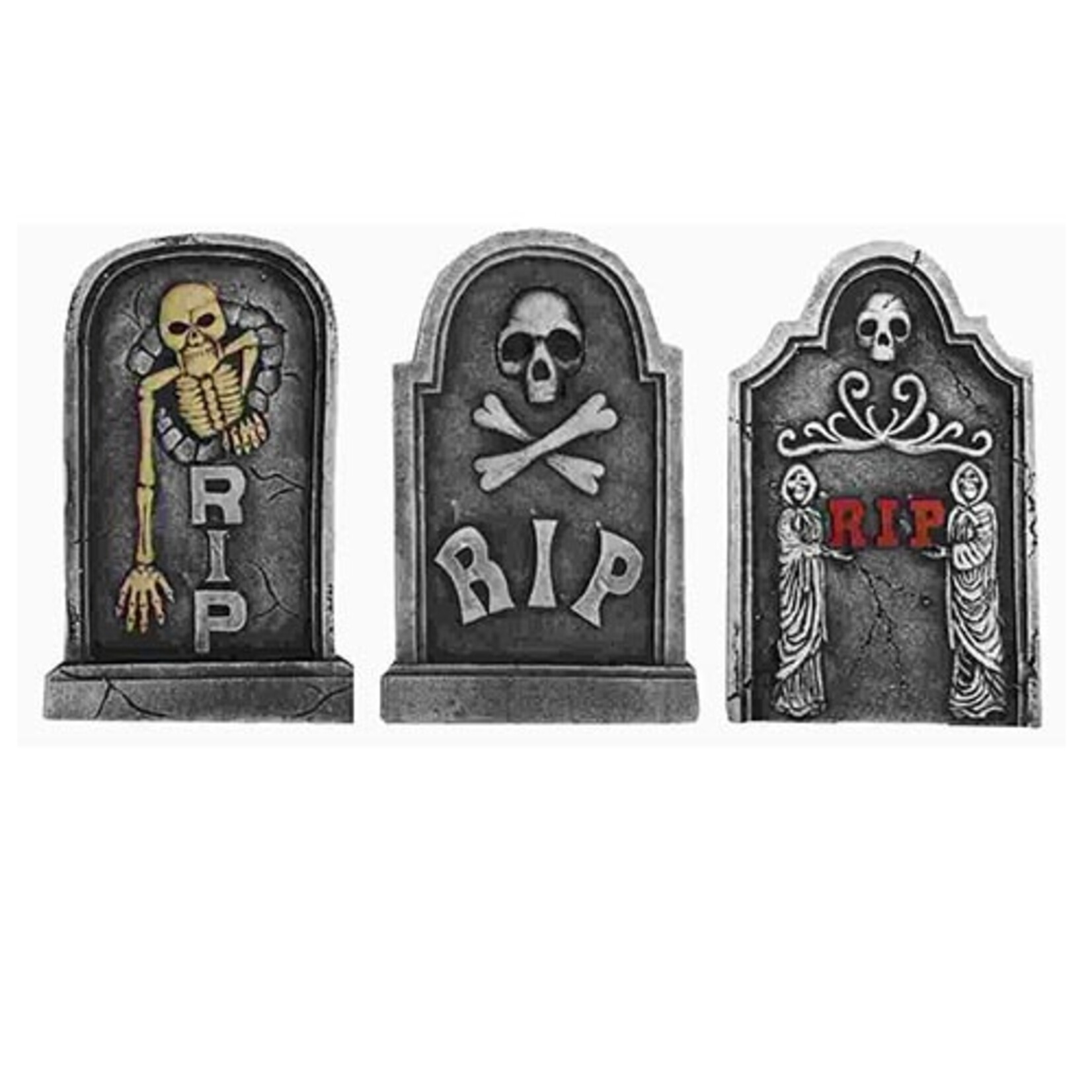 Sunstar Industries Inc. 22" Halloween Decorative Tombstone w/ Stand - 1ct. (3 Styles)