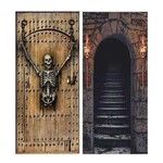 Sunstar Industries Inc. Dungeon Skeleton Fabric Door Cover - 1ct. (71" x 39")