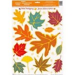 unique Fall Leaves Window Clings - 11ct