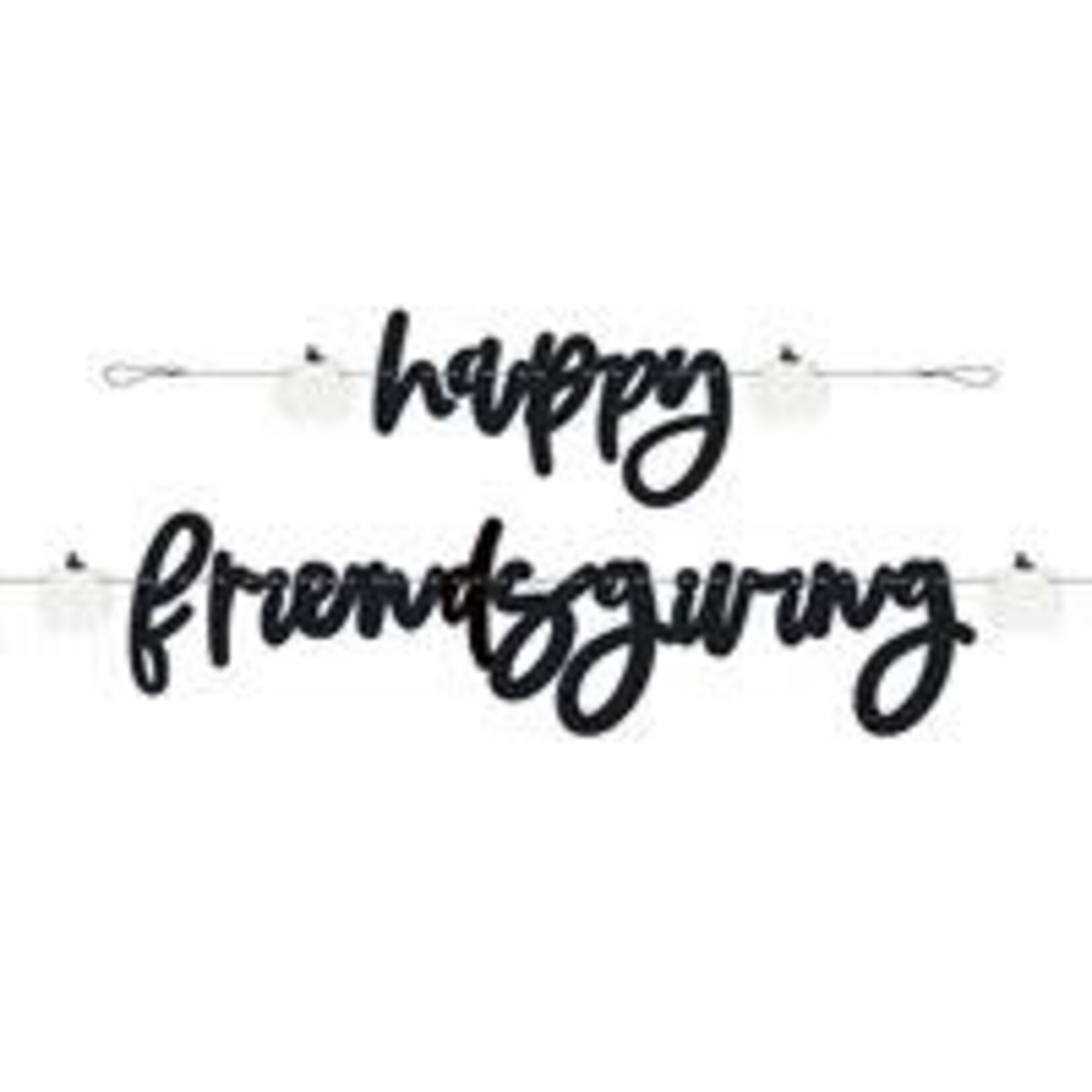 unique 9' Happy Friendsgiving Banner - 1ct.