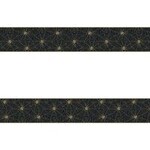 unique Black & Gold Spider Web Plastic Tablecover - 1ct. (54" x 84")