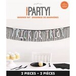 unique 5' Trick or Treat Fringe Banner - 2ct.