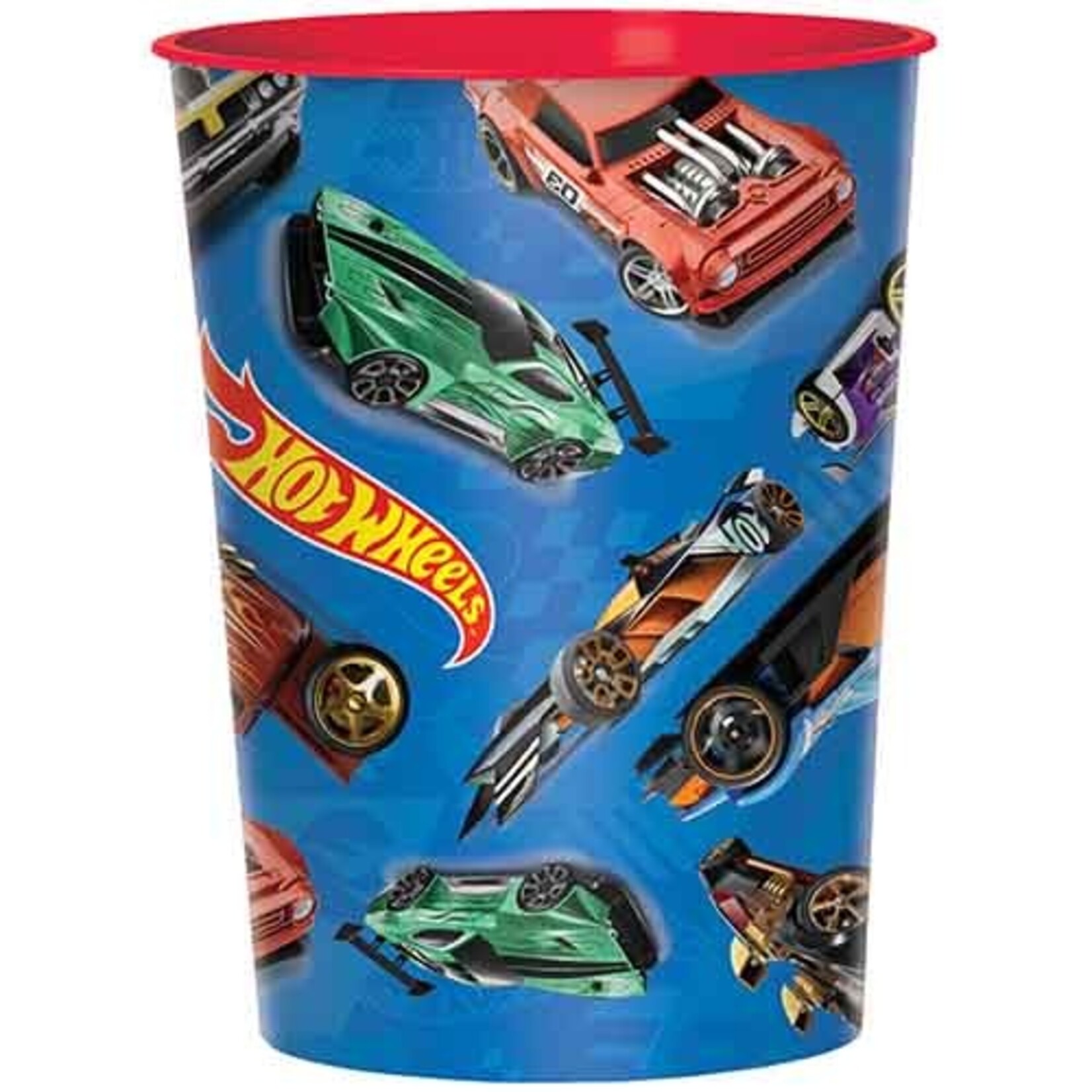 Amscan 16oz. Hot Wheels Plastic Favor Cup - 1ct.