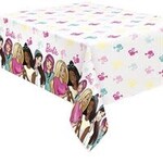 unique Barbie Plastic Tablecover - 1ct. (54" x 84")