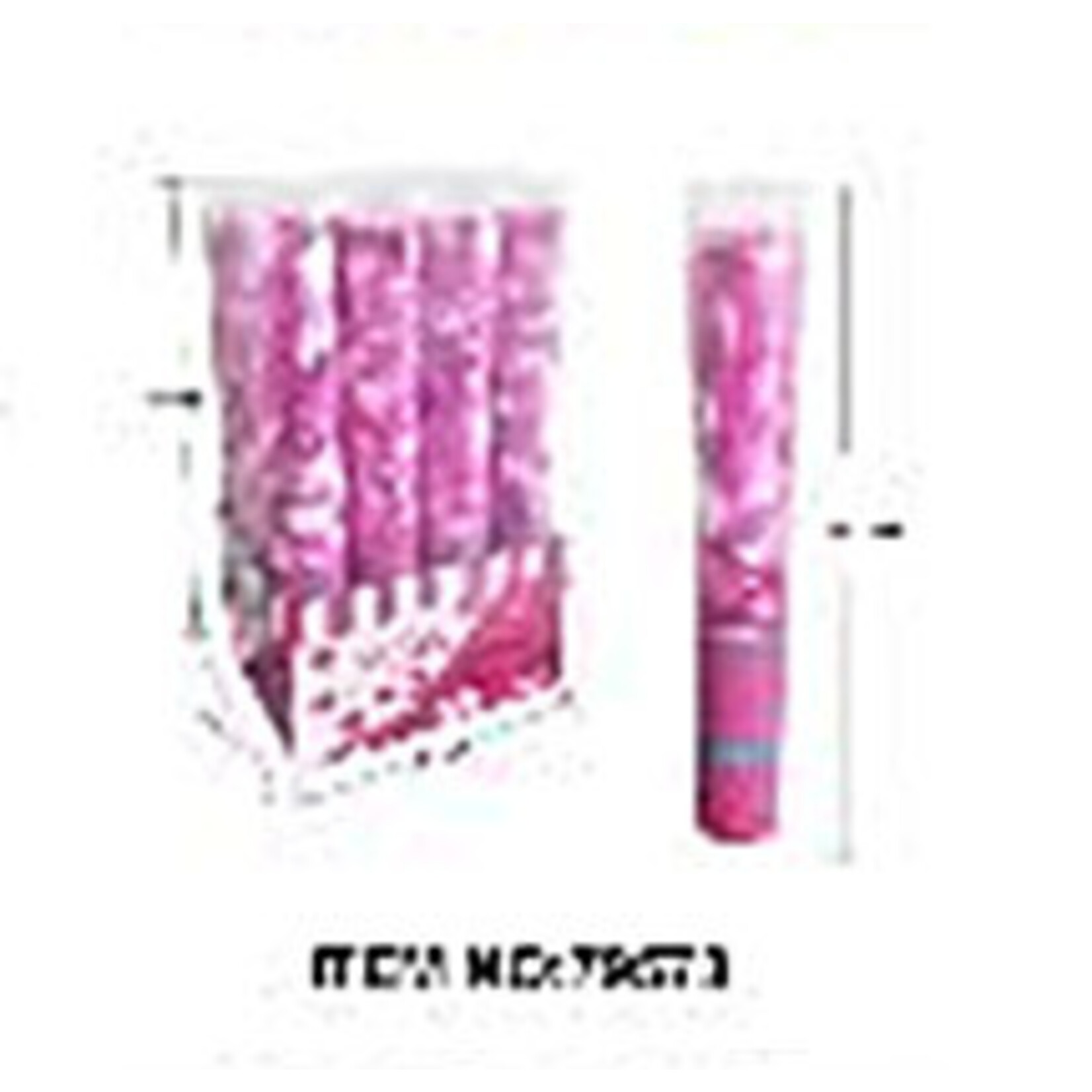everbright 15" Pink & White Petal Cannon - 1ct
