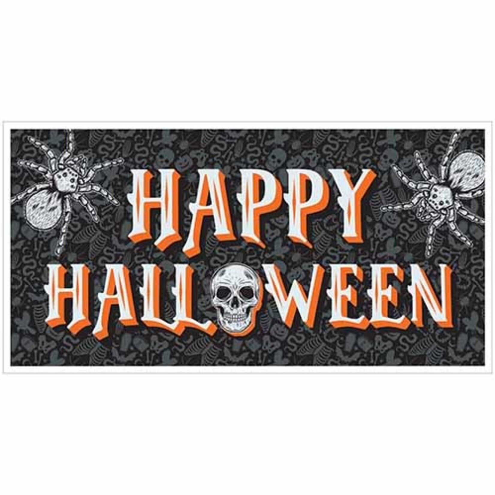 Amscan Happy Halloween Classic Banner - 1ct. (33.5" x 65")