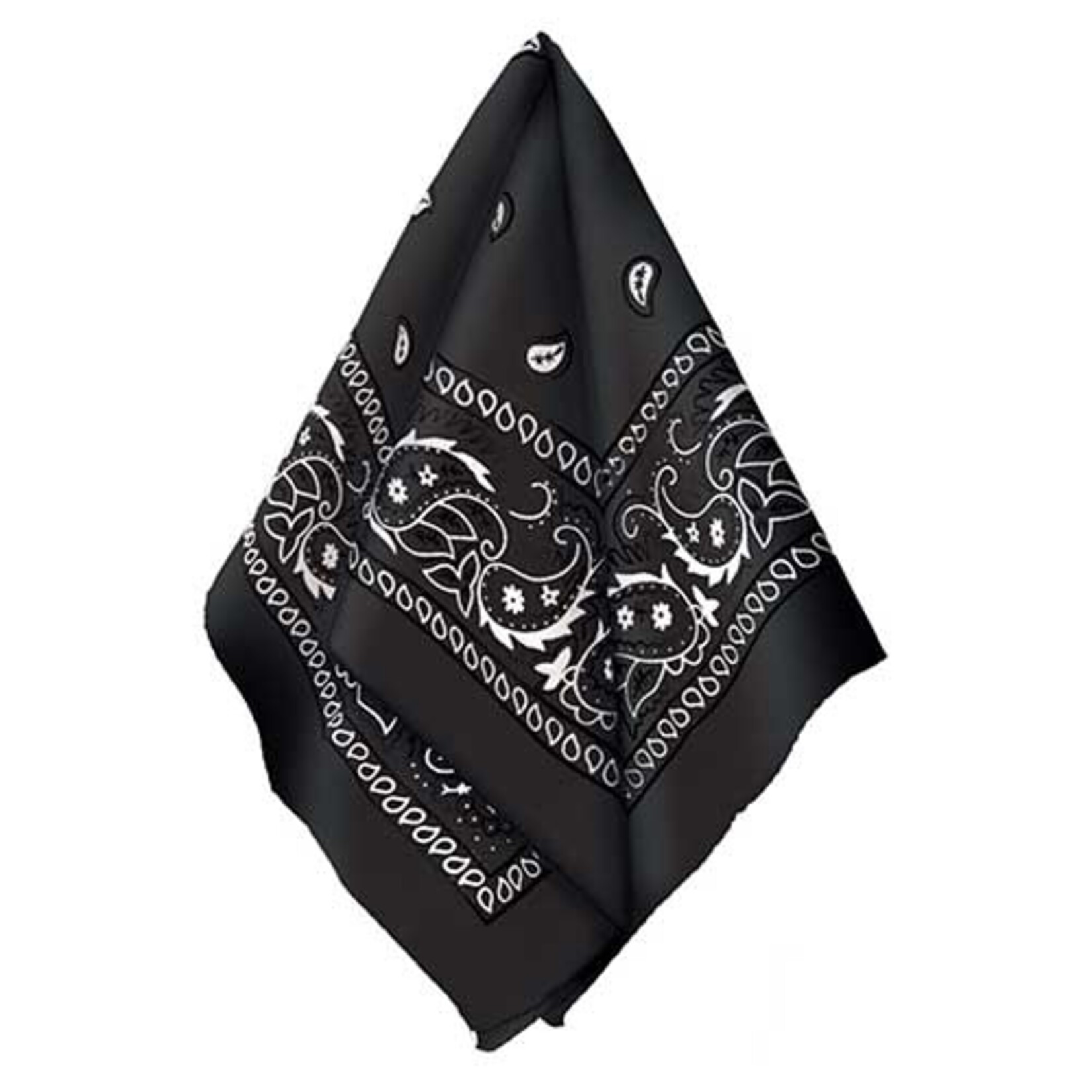 Amscan Black Bandana - 1ct.