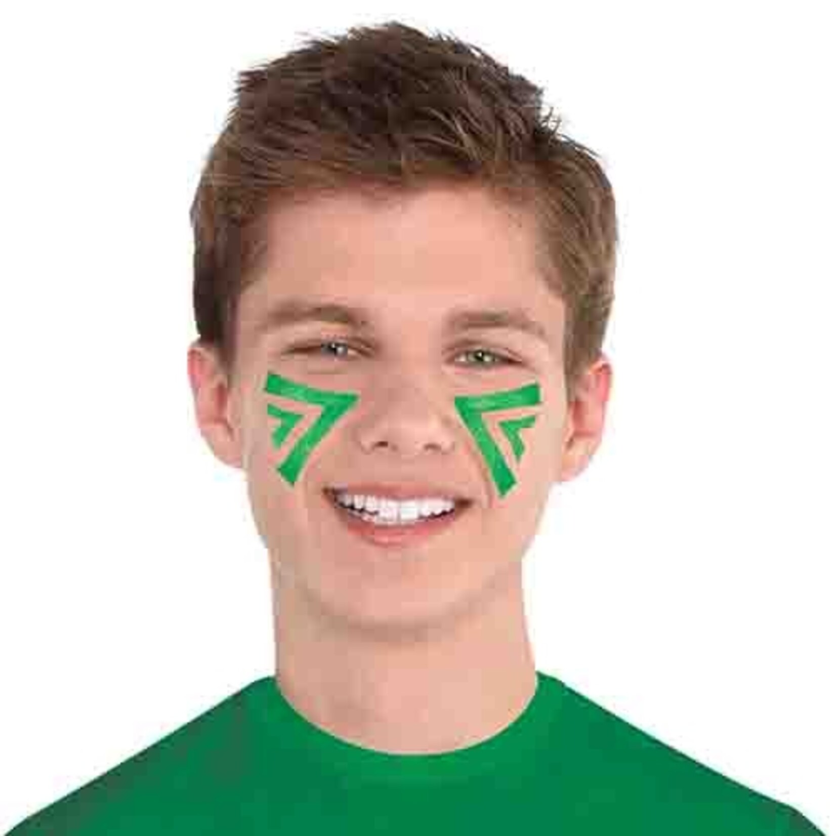 Amscan Green Face Makeup w/ Brush - 1ct.