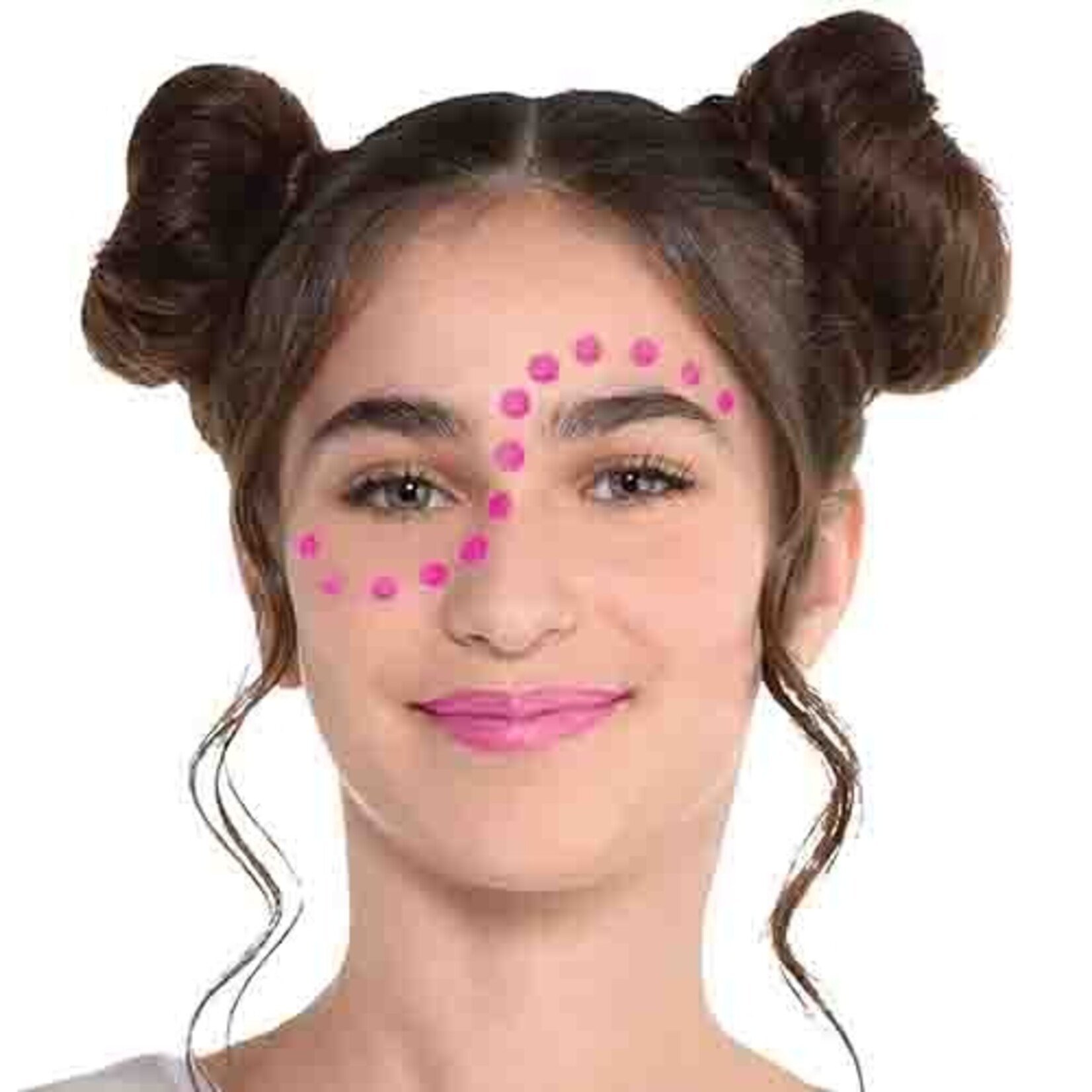 Amscan Pink Face Makeup w/ Brush - 1ct.