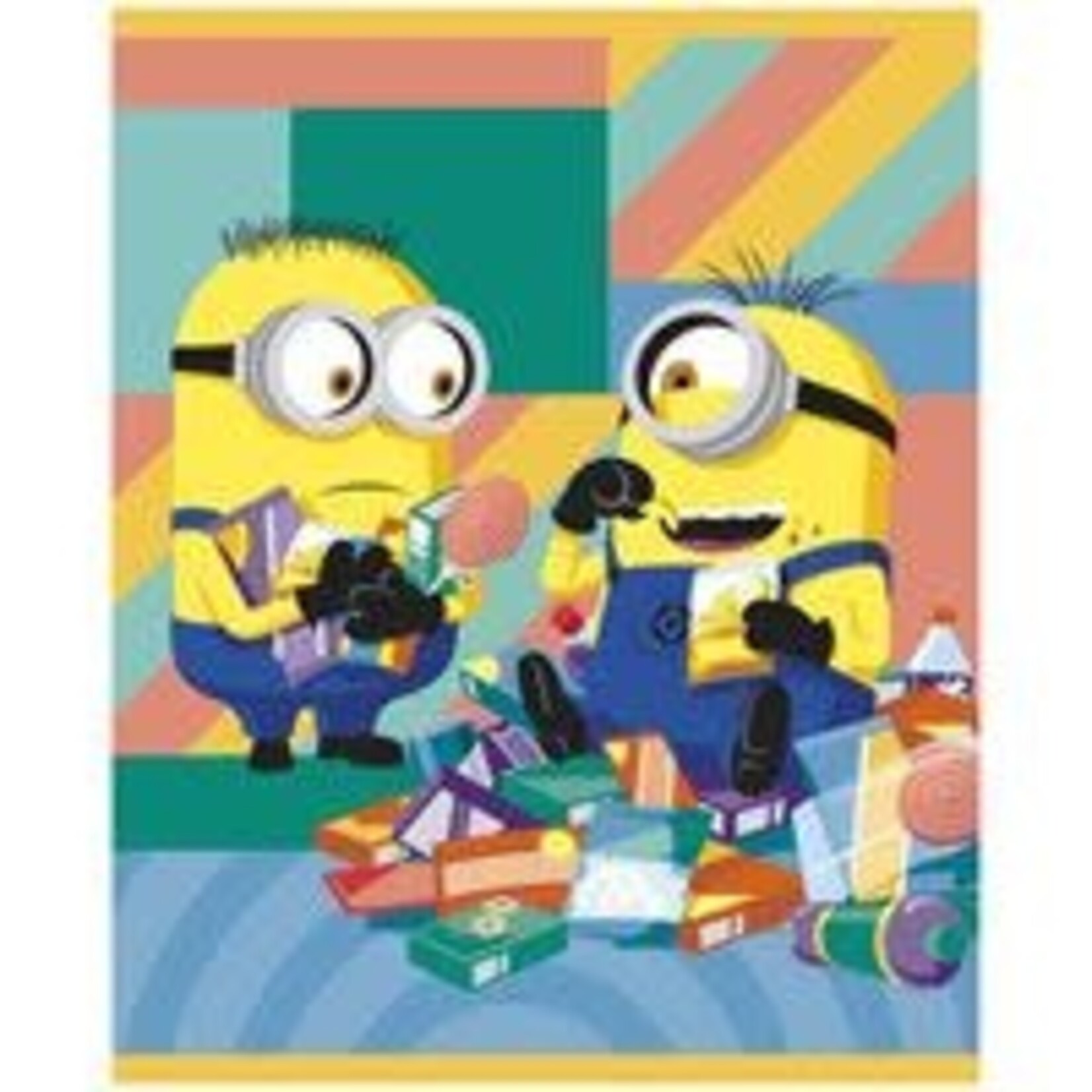 unique Minions Despicable Me Plastic Loot Bags - 8ct.