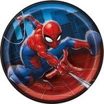 unique 7" Spiderman Plates - 8ct.