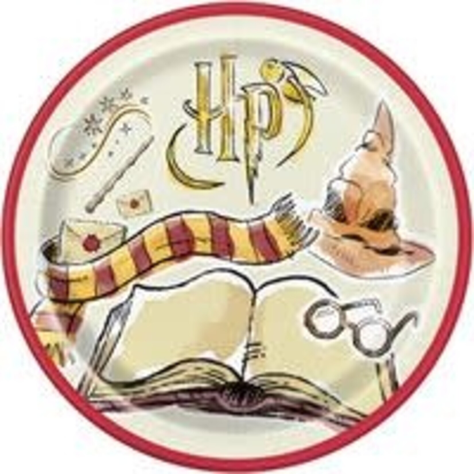 unique 9" Harry Potter Dinner Plates - 8ct.