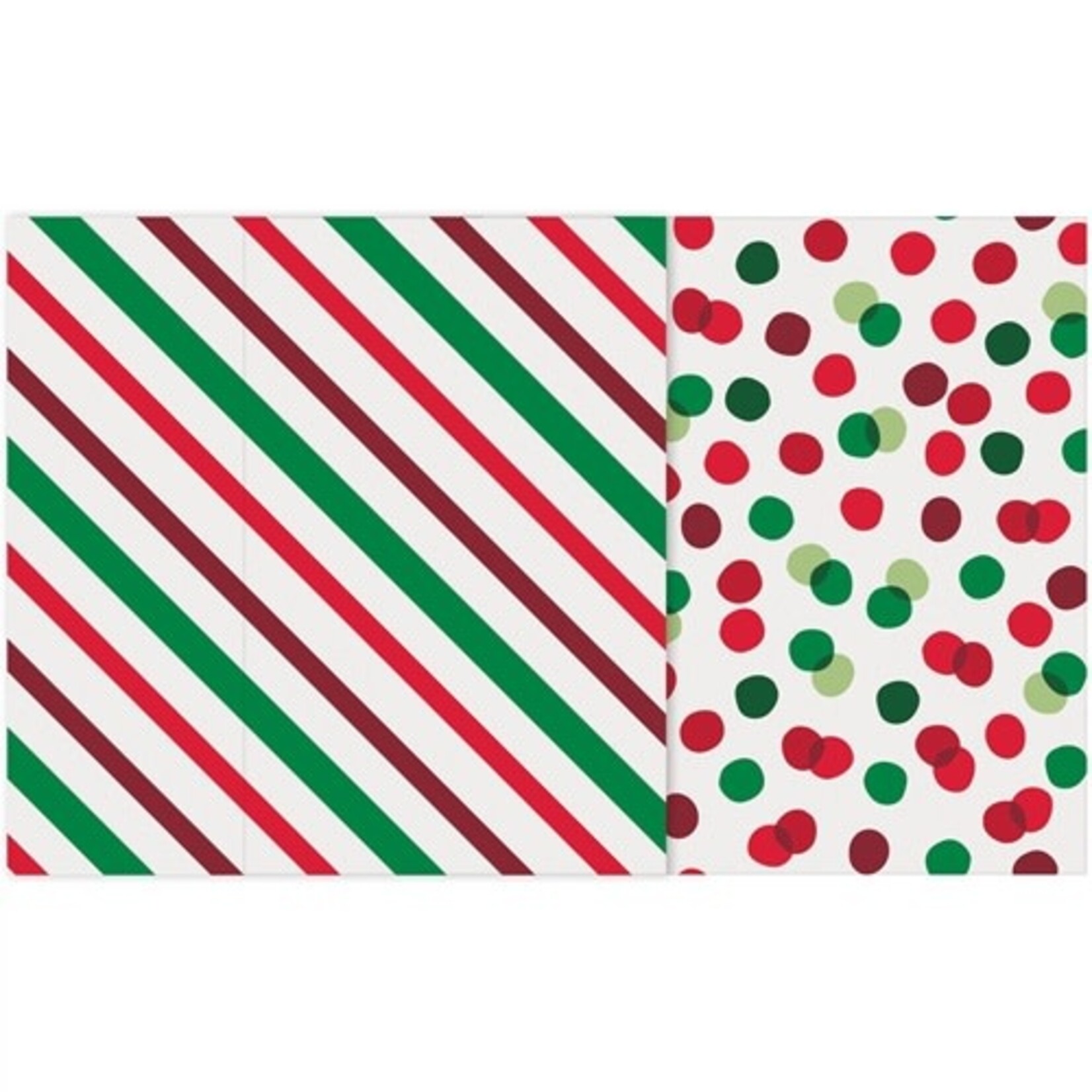 Amscan Christmas Printed Tissue Paper - 8ct. (2 Styles) (20" x 20")
