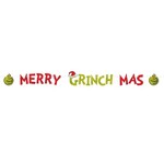 Amscan 12' The Grinch 'Merry Grinchmas' Banner - 1ct.