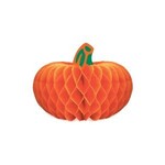Beistle 4.5" Fall Honeycomb Pumpkins - 4ct.