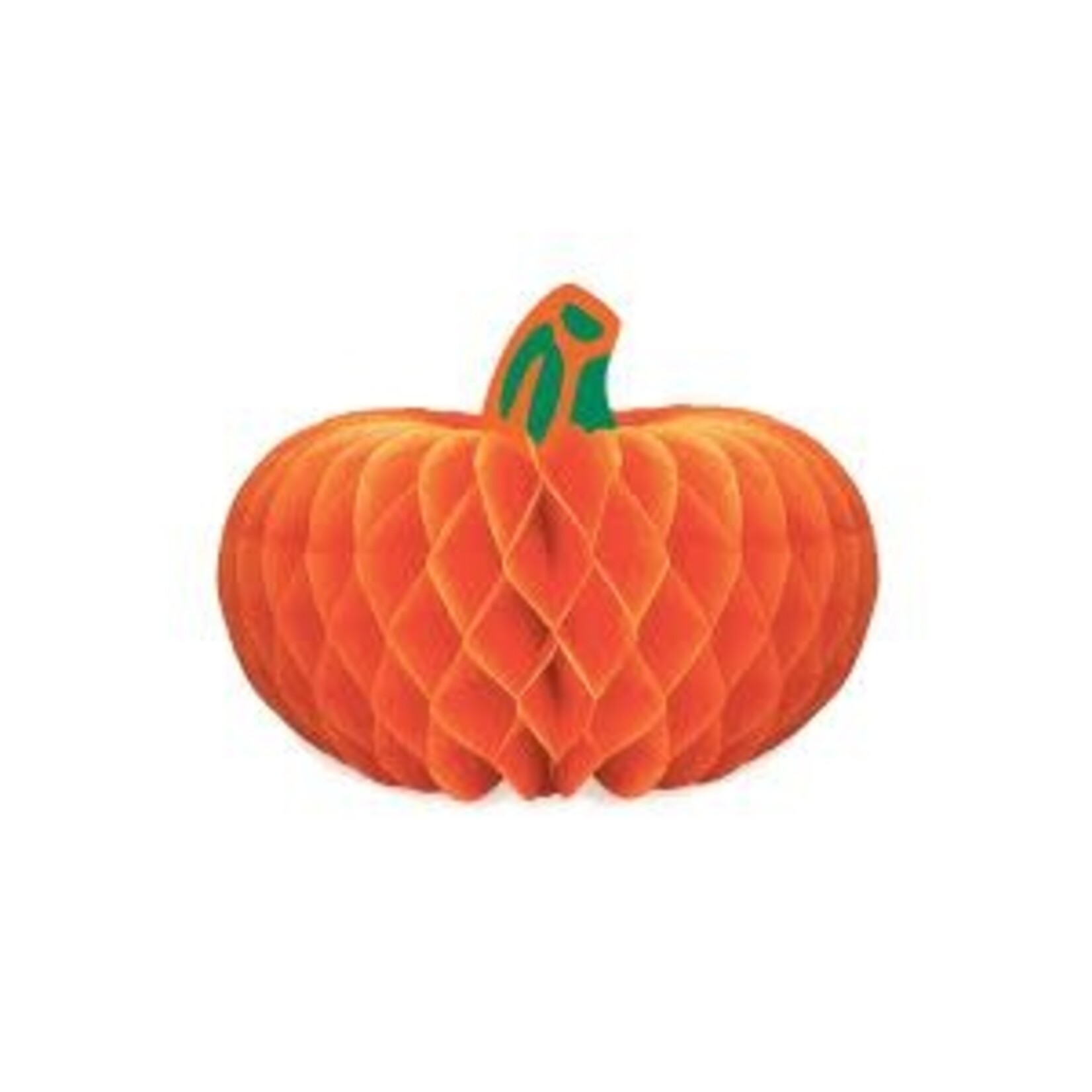 Beistle 4.5" Fall Honeycomb Pumpkins - 4ct.