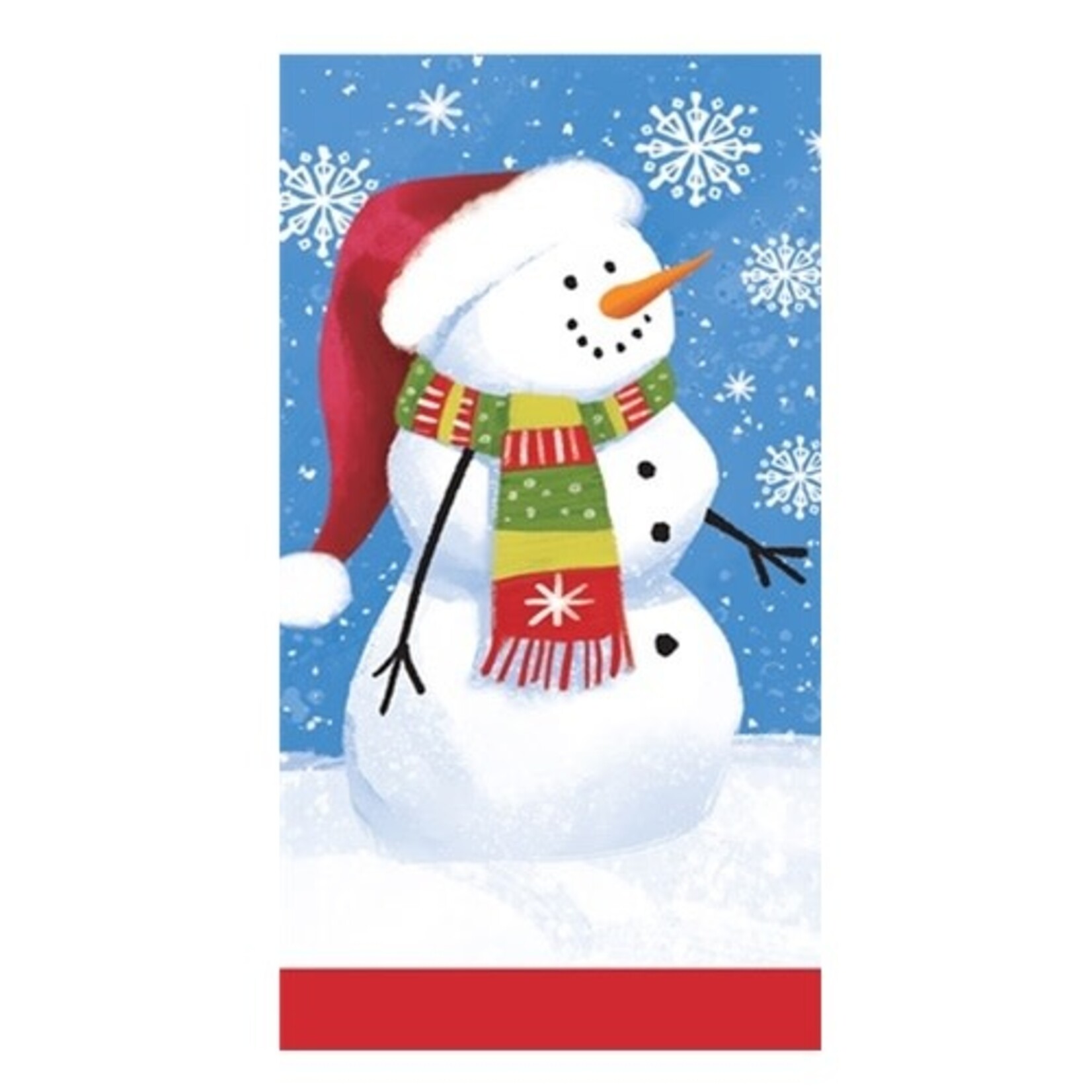 Creative Converting Christmas Snowman Swankie Tissues - 10ct.