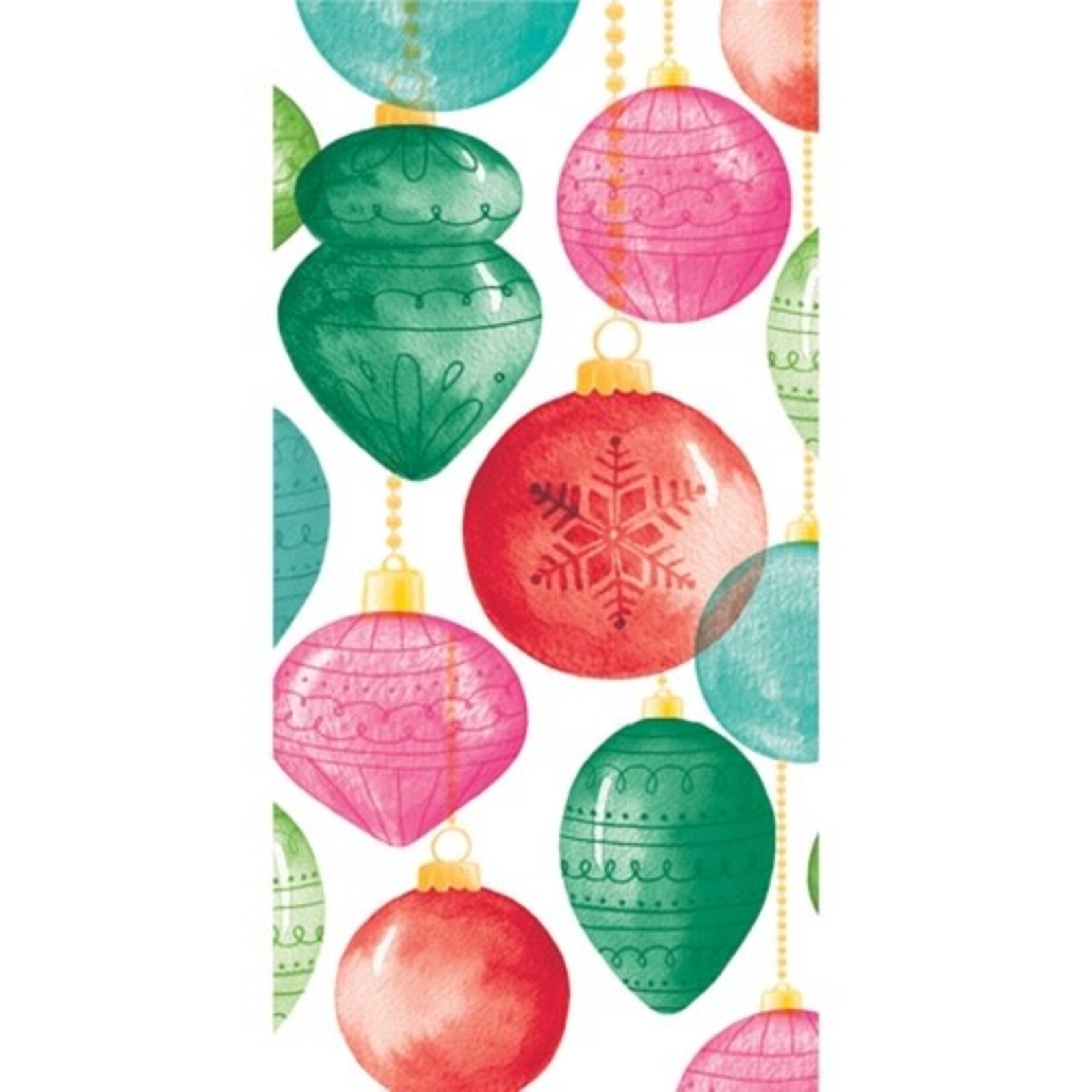 Creative Converting Christmas Ornaments Swankie Tissues - 10ct.